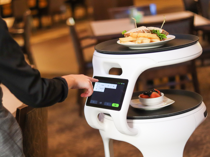 The Springs Living has added robot servers to its dining services team.