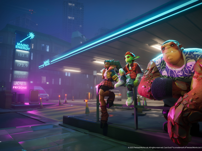 Cast Outs - Key Art - Night Living - 4K