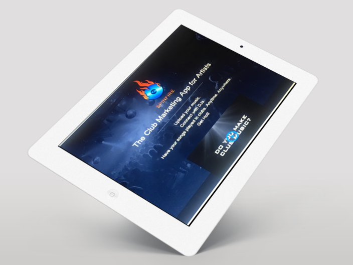 Spinfire App Tablet Lifestyle Image