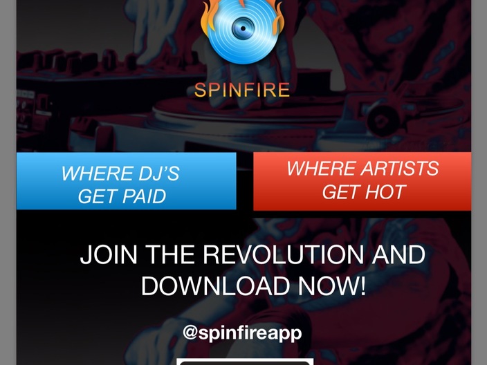 Spinfire App Flyer