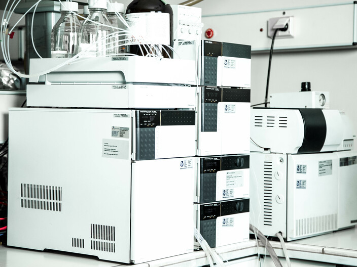 Ultra performance liquid chromatographic system equipped with a Mass spectrometry detector, R&D centre, Thessaloniki, Greece