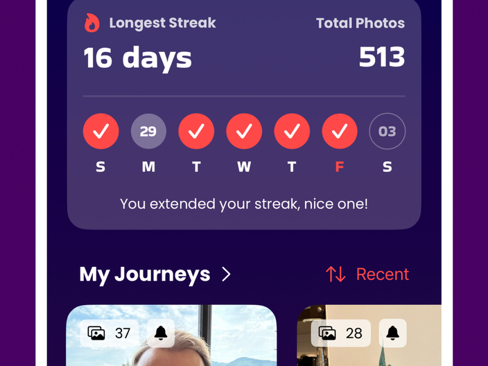 Screenshot - Streaks