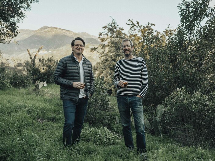 Carl Sutton and Clinton Hollister