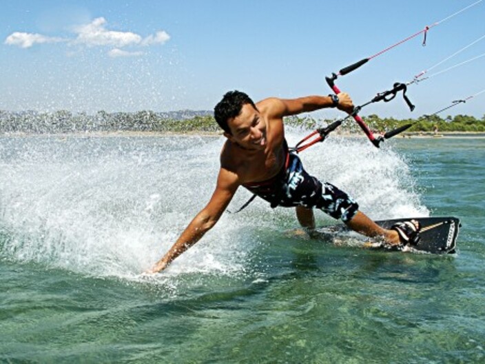 Sport de glisse eur l'eau