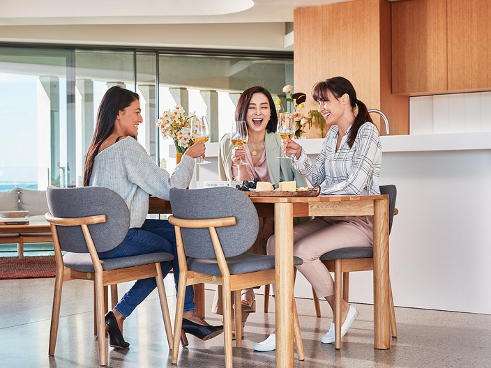 Olivia Dining Table & Olivia Chairs