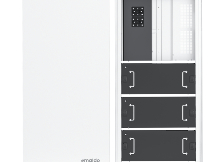 Emaldo® Power Store - Front Open - 3 x Battery