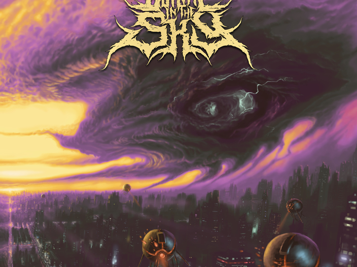 Burial In The Sky - The Consumed Self (2021 cover art--Rising Nemesis Records)