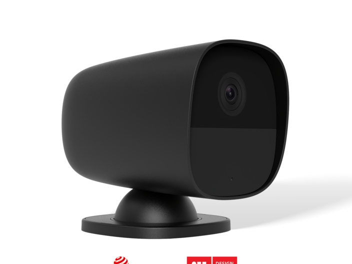 SikkertHjem Battery Camera Black Awards