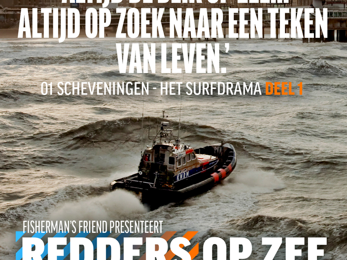 Beeld Aflevering 1 podcast 'Redders op Zee'