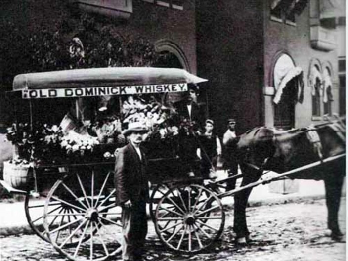 Old Dominick Fruit Wagon 1860's