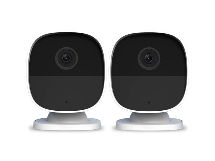 SikkertHjem Battery Camera White two