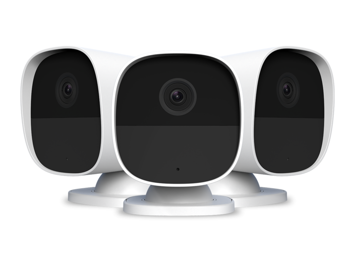 SikkertHjem Battery Camera White 3