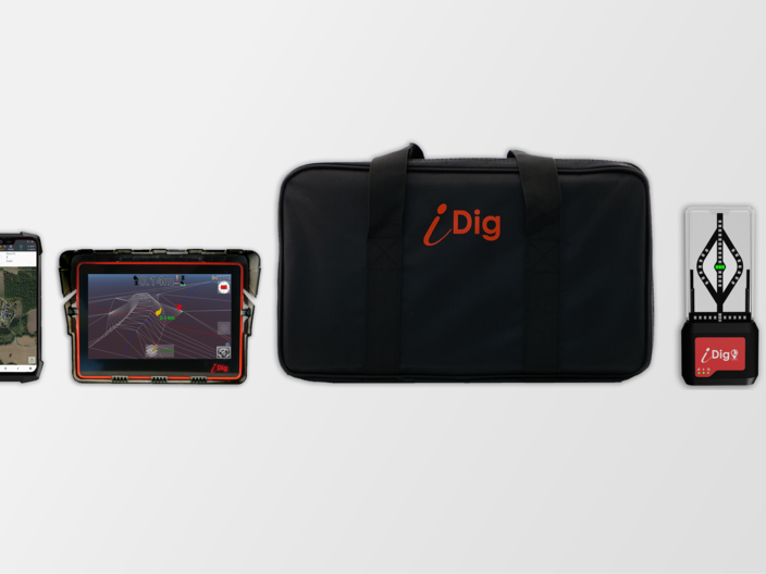 iDig 3D CONNECT Excavator Guidance System