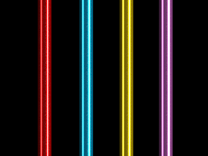 Straws Black Background
