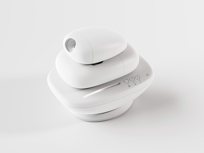Salt Stone at-home halogenerator for dry salt therapy