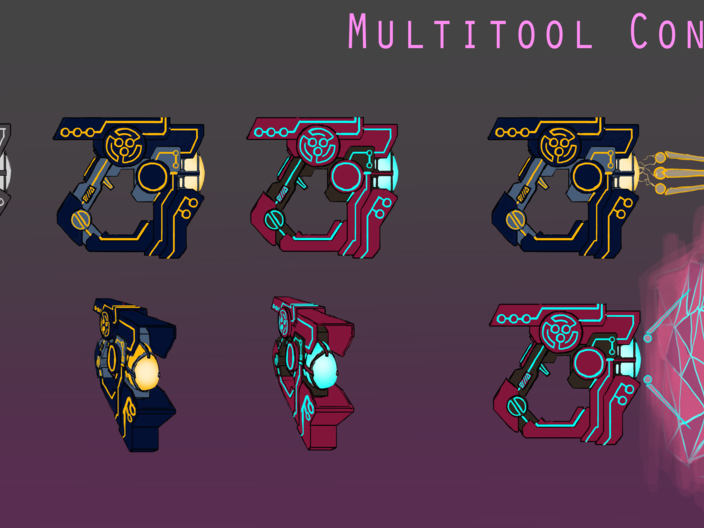 Concept art of the multitool