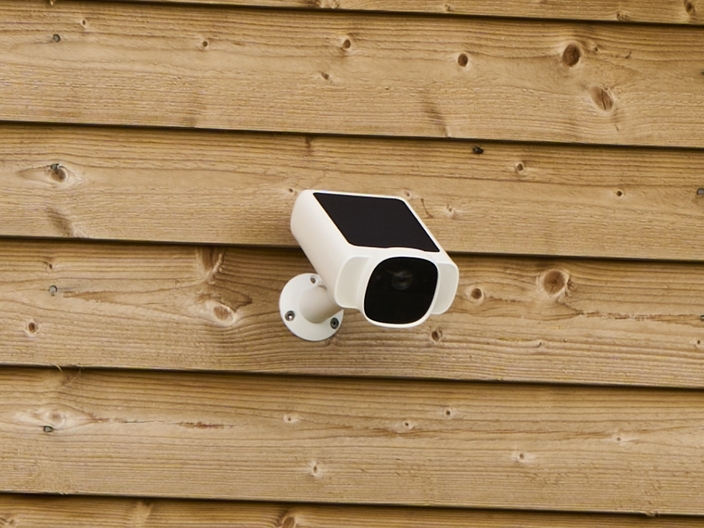 Safetify Solar Camera Outdoor Closeup