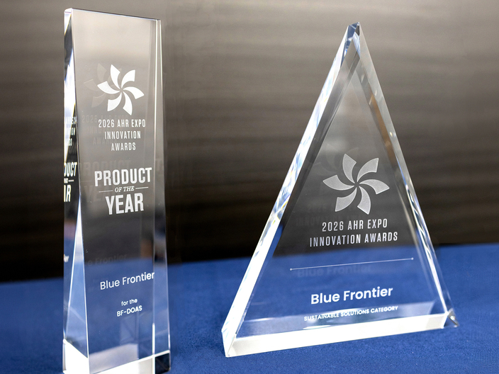Winner of the 2026 AHR Product of the Year and Sustainable Product Awards