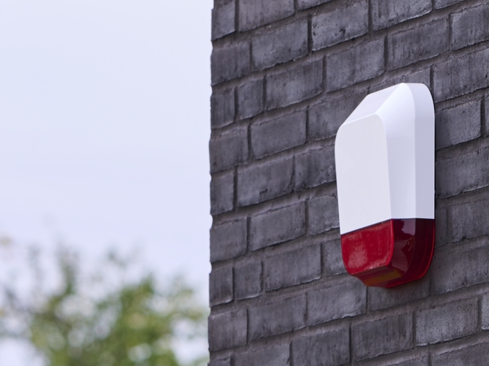 Safetify Outdoor Siren Closeup