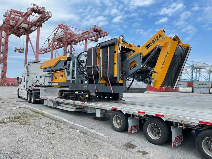 Equipment Shipment from Manufacturer