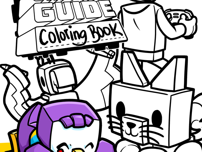 Pro Gamer's Guide Coloring Book Cover