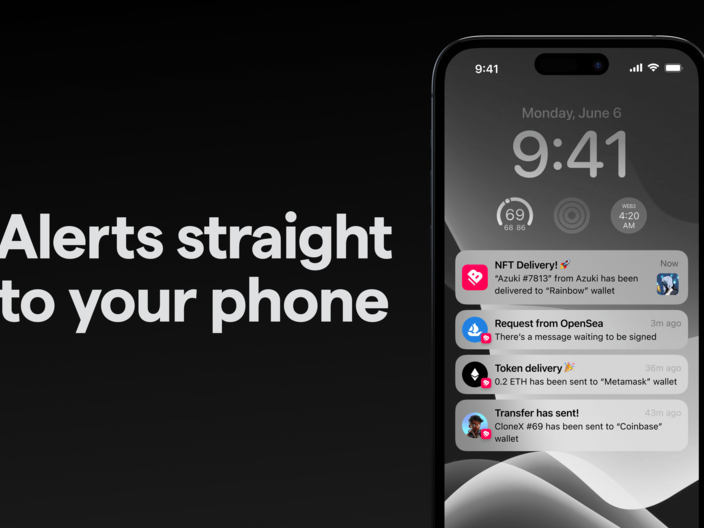 Bitski iOS Wallet - Alerts Strait To Your Phone